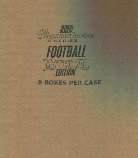 * Last Case * 2025 Leaf Eclectic Football Mythical, 8 Box Case