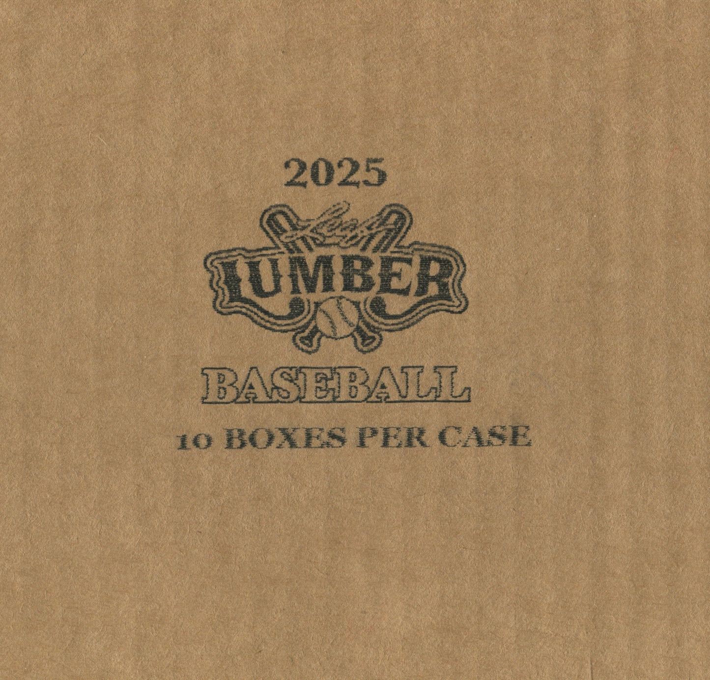 2025 Leaf Lumber Baseball Hobby, 10 Box Case