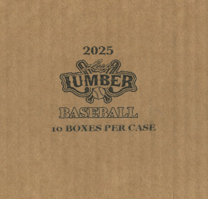 2025 Leaf Lumber Baseball Hobby, 10 Box Case