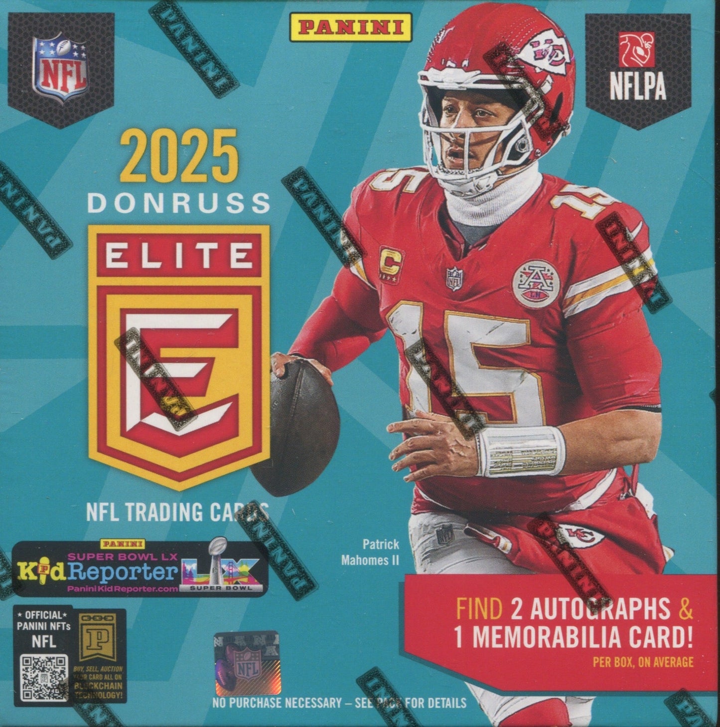 2025 Panini Donruss Elite Football Hobby, Box