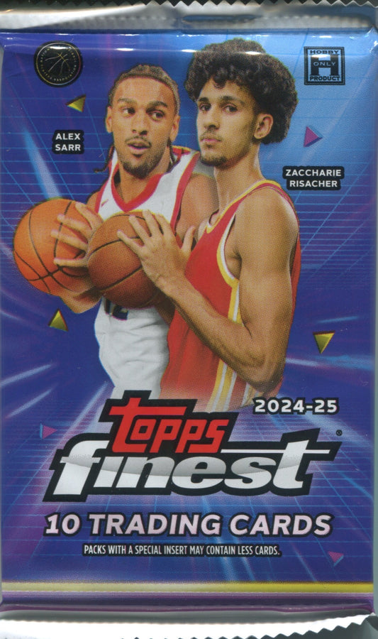 2024-25 Topps Finest Basketball Hobby, Pack