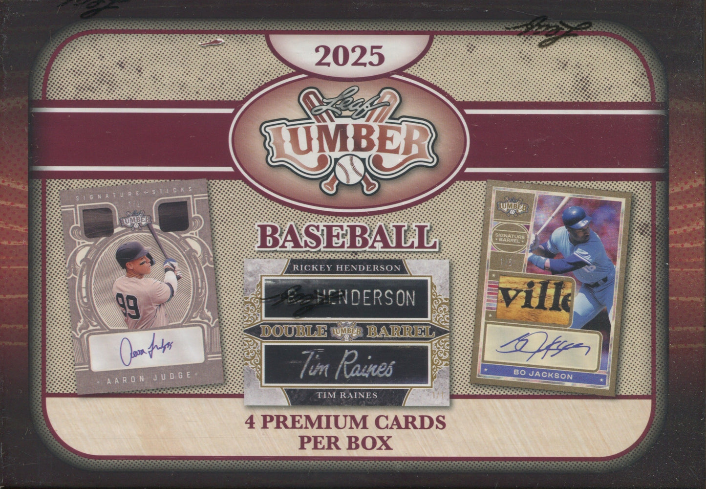 2025 Leaf Lumber Baseball Hobby, Box