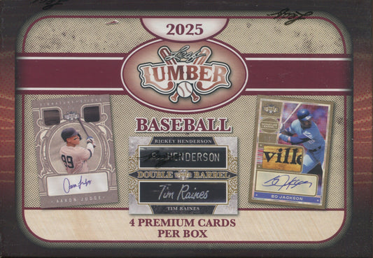 2025 Leaf Lumber Baseball Hobby, Box