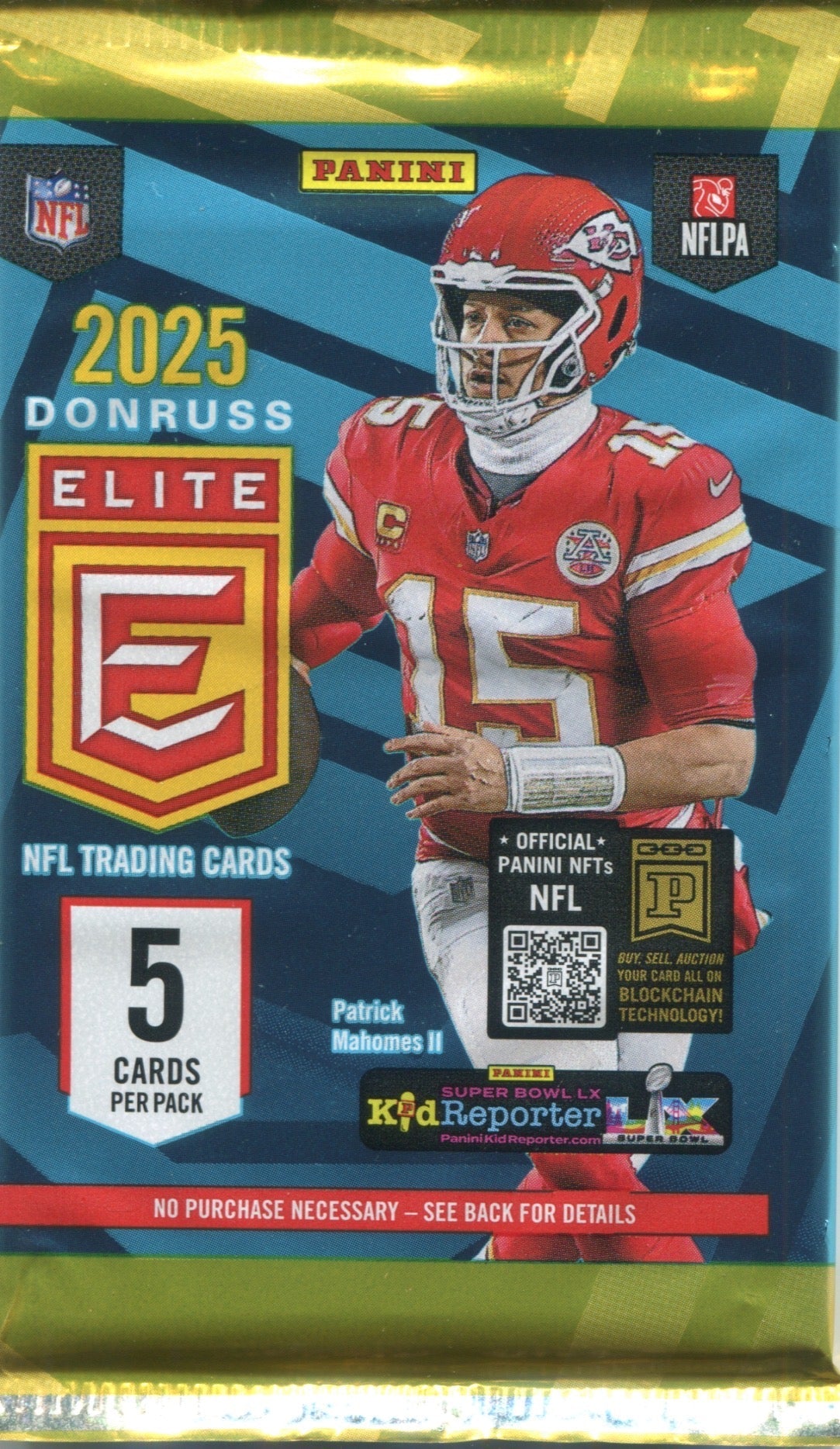 2025 Panini  Donruss Elite Football Hobby, Pack