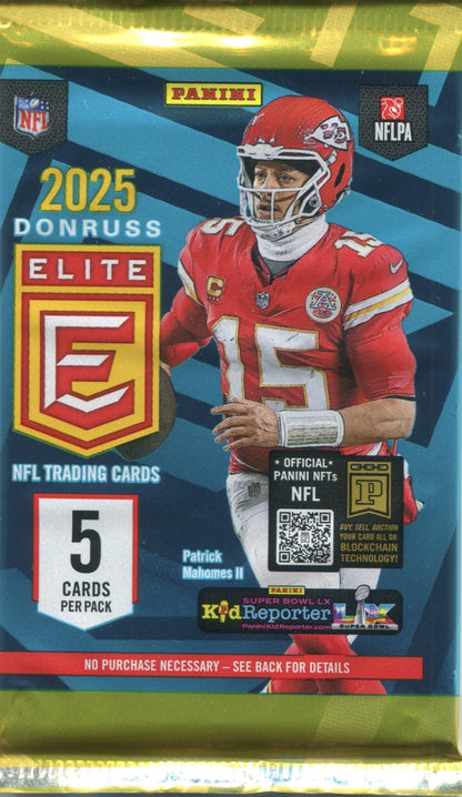 2025 Panini  Donruss Elite Football Hobby, Pack