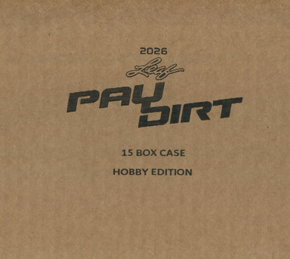 2026 Leaf Paydirt Football Hobby, 15 Box Case