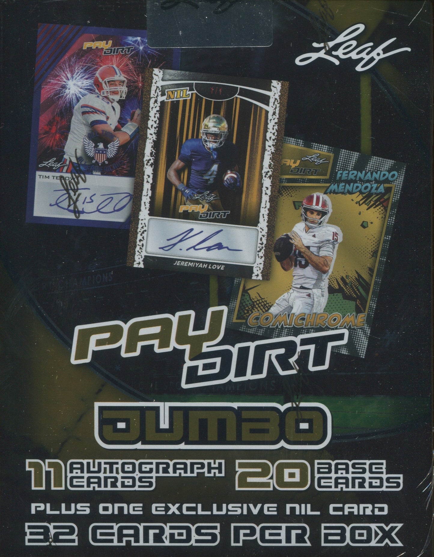 2026 Leaf Paydirt Football Jumbo, Box