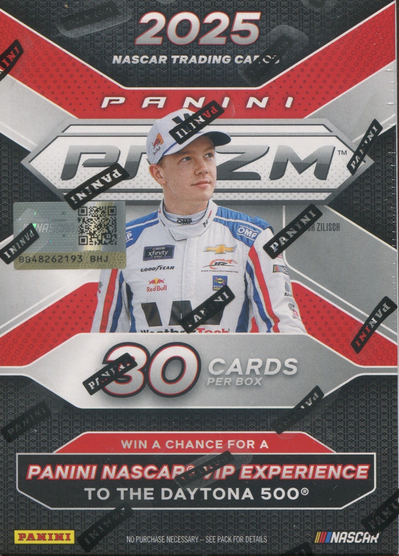2025 Panini Prizm Racing Hobby, Blaster Box (Green Ice)