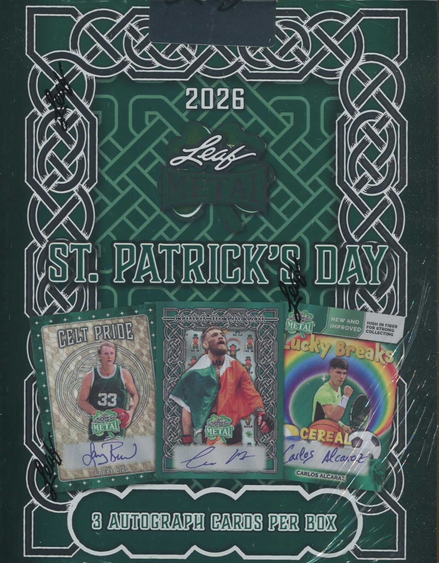 2026 Leaf St. Patrick's Day Multi-Sport Hobby, Box