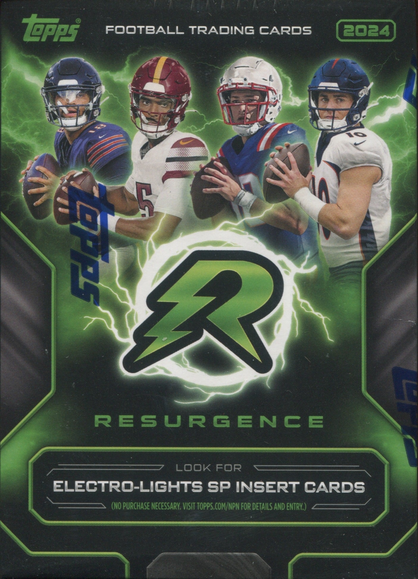 2024 Topps Resurgence Football Blaster, Box