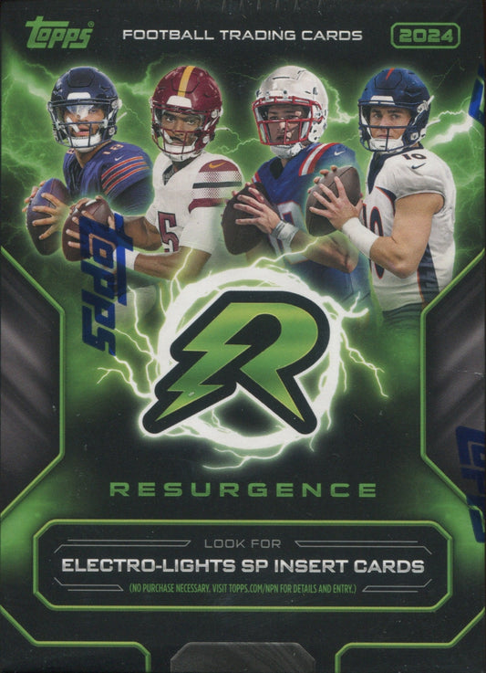 2024 Topps Resurgence Football Blaster, Box