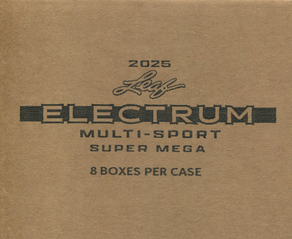 2025 Leaf Electrum Multi-Sport Super Mega Box, 8 Box Case