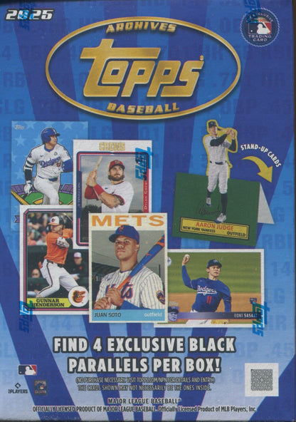 2025 Topps Archives Baseball Blaster, 40 Box Case