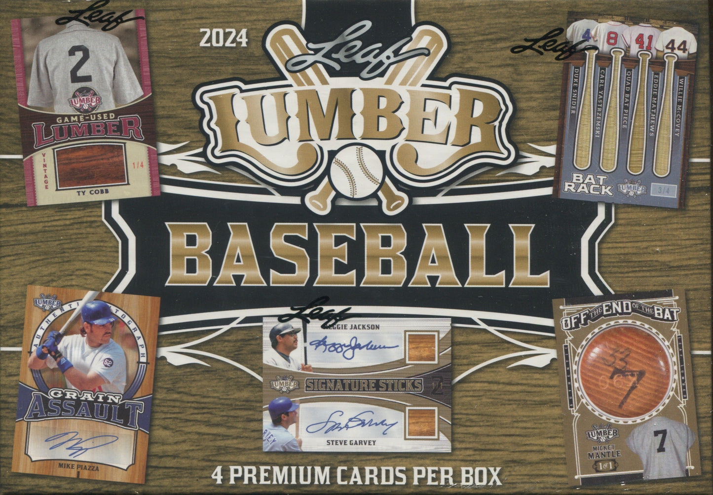 2024 Leaf Lumber Baseball Hobby, 10 Box Case