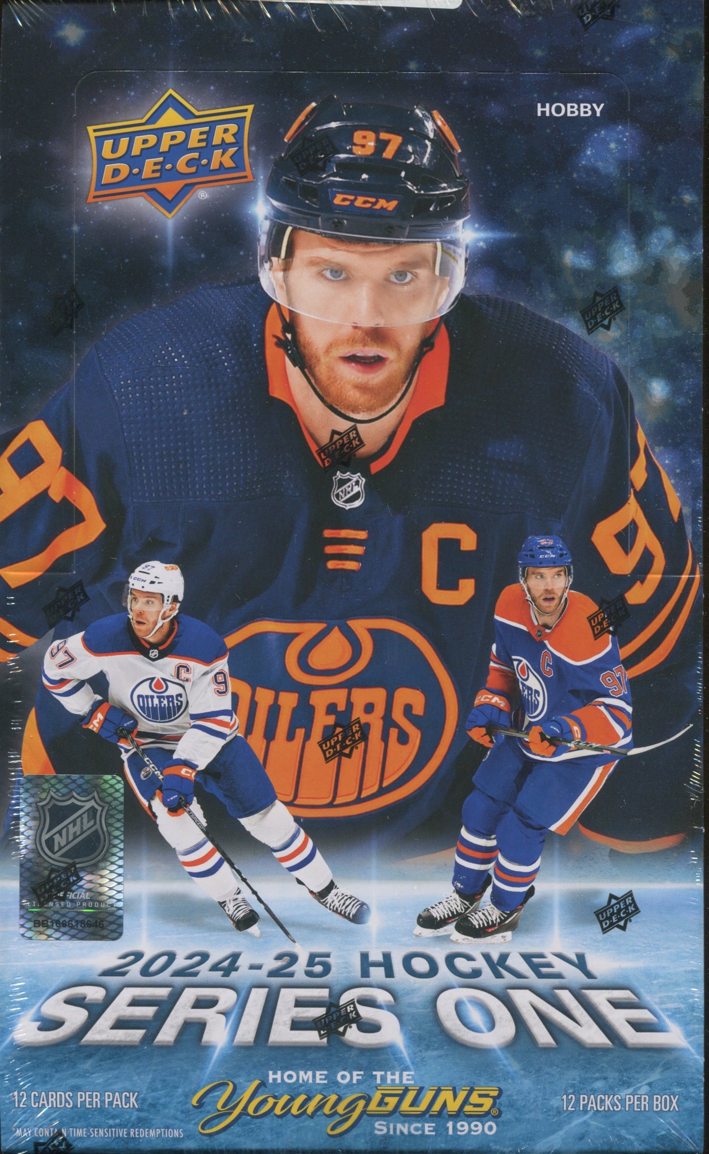 2024-25 Upper Deck Series 1 Hockey Hobby, Box