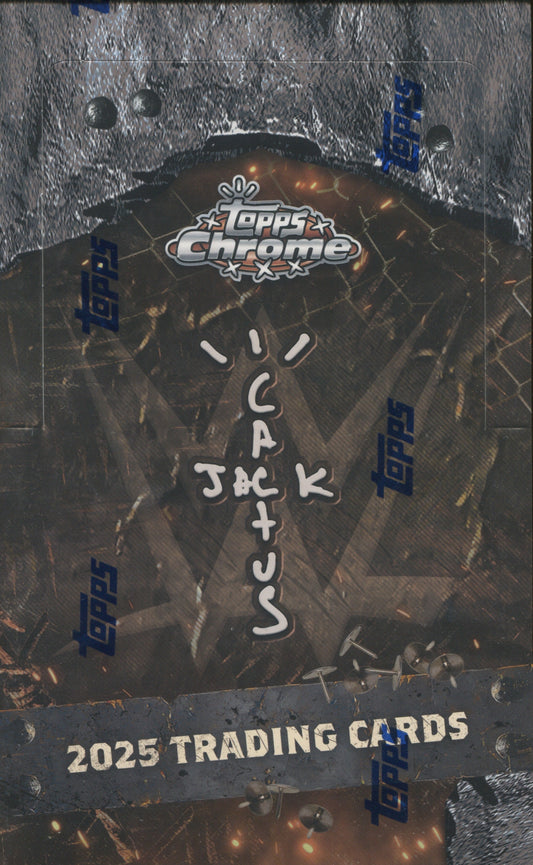 2025 Topps Chrome WWE x Cactus Jack Hobby, Box