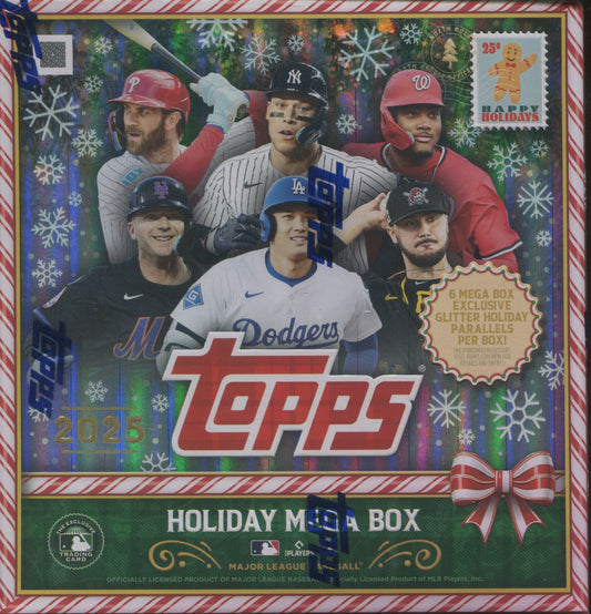 2025 Topps Holiday Baseball Mega, Box