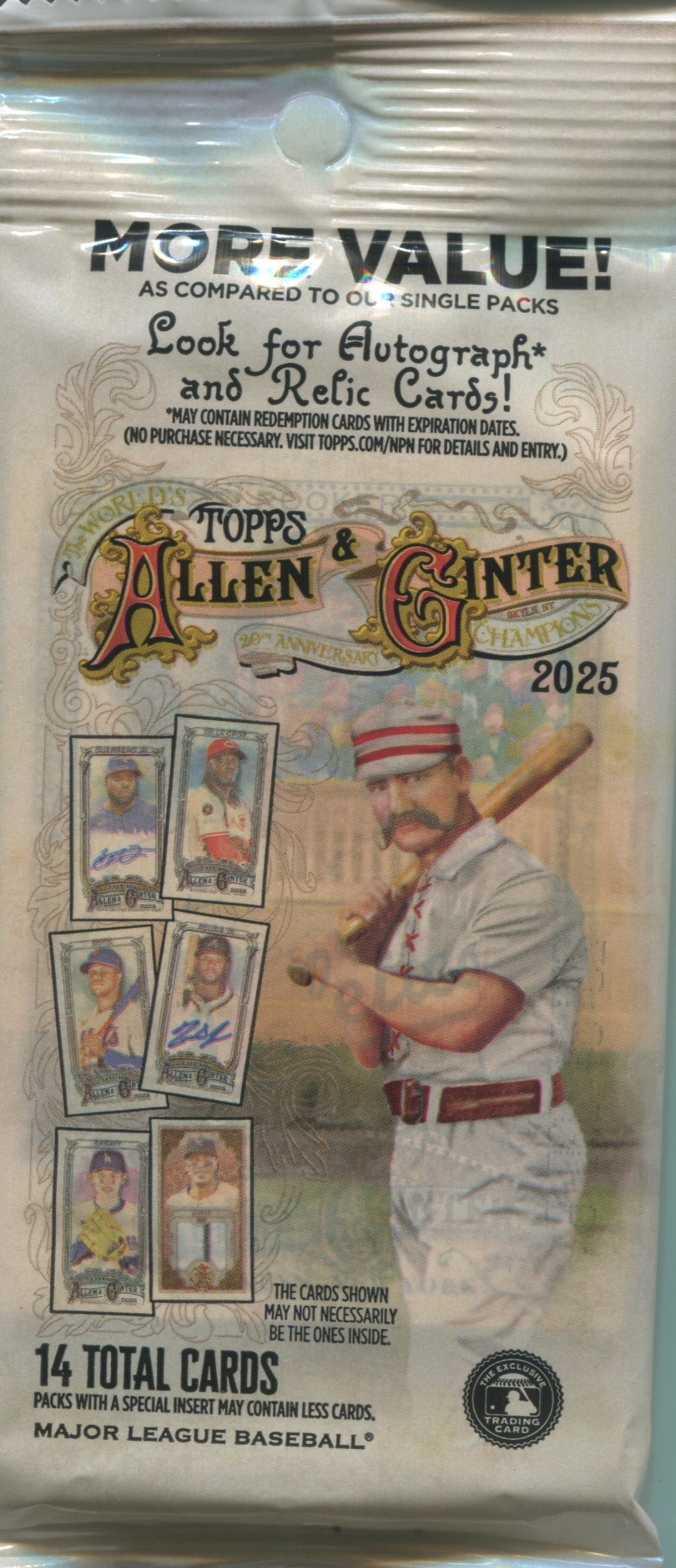 2025 Topps Allen & Ginter Baseball, Fat Pack