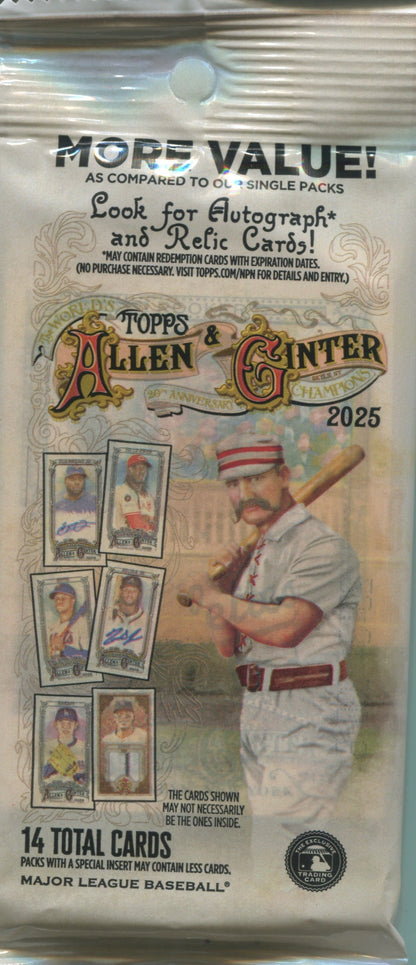 2025 Topps Allen & Ginter Baseball, Fat Pack