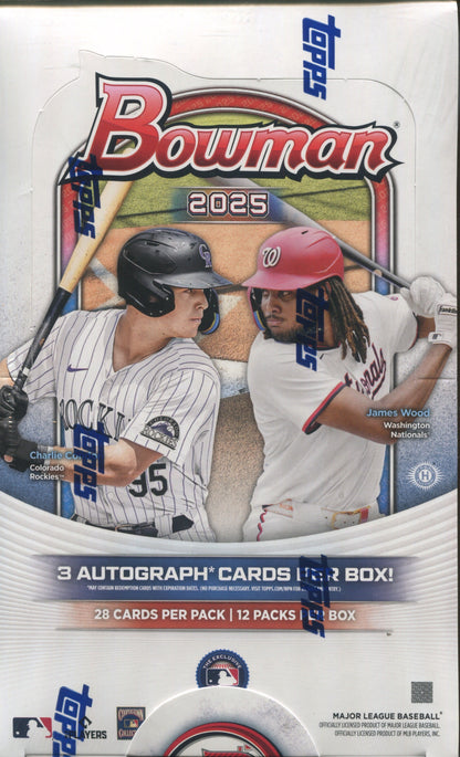 2025 Bowman Baseball Jumbo, Box