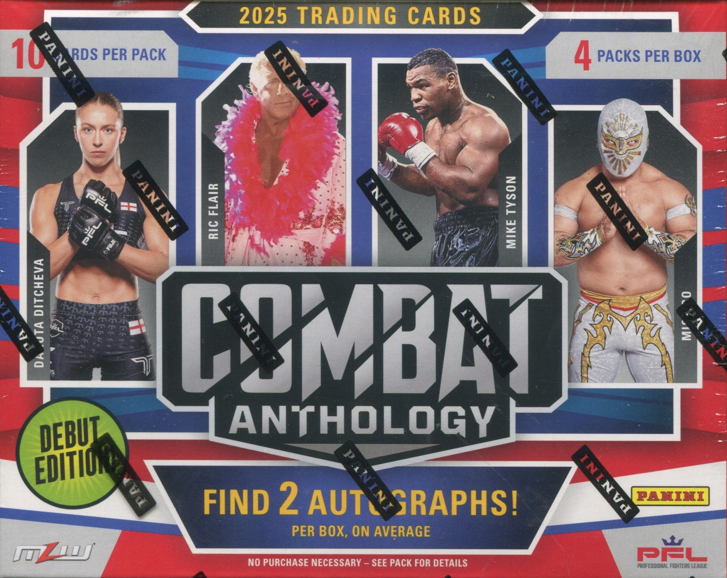 2025 Panini PFL Combat Anthology Hobby, 12 Box Case