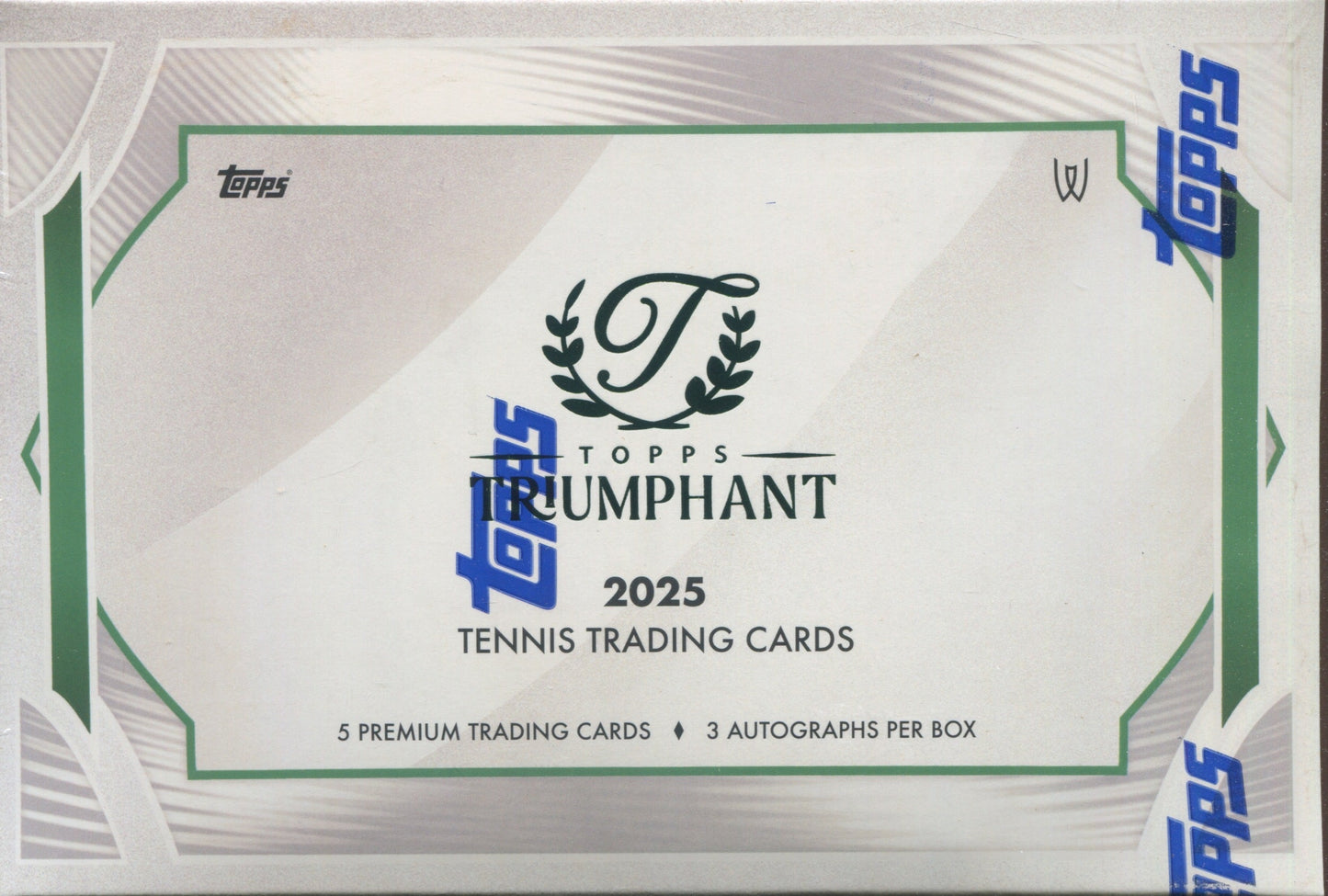 2025 Topps Triumphant Tennis Hobby, 10 Box Case