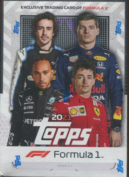 2021 Topps Formula 1 F1 Flagship Racing Blaster, Box