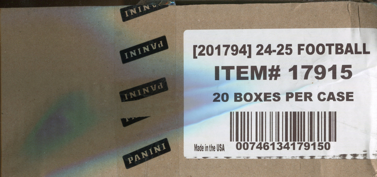 2024 Panini Select Football Hobby Blaster, 20 Box Case (Green & Red Shock)