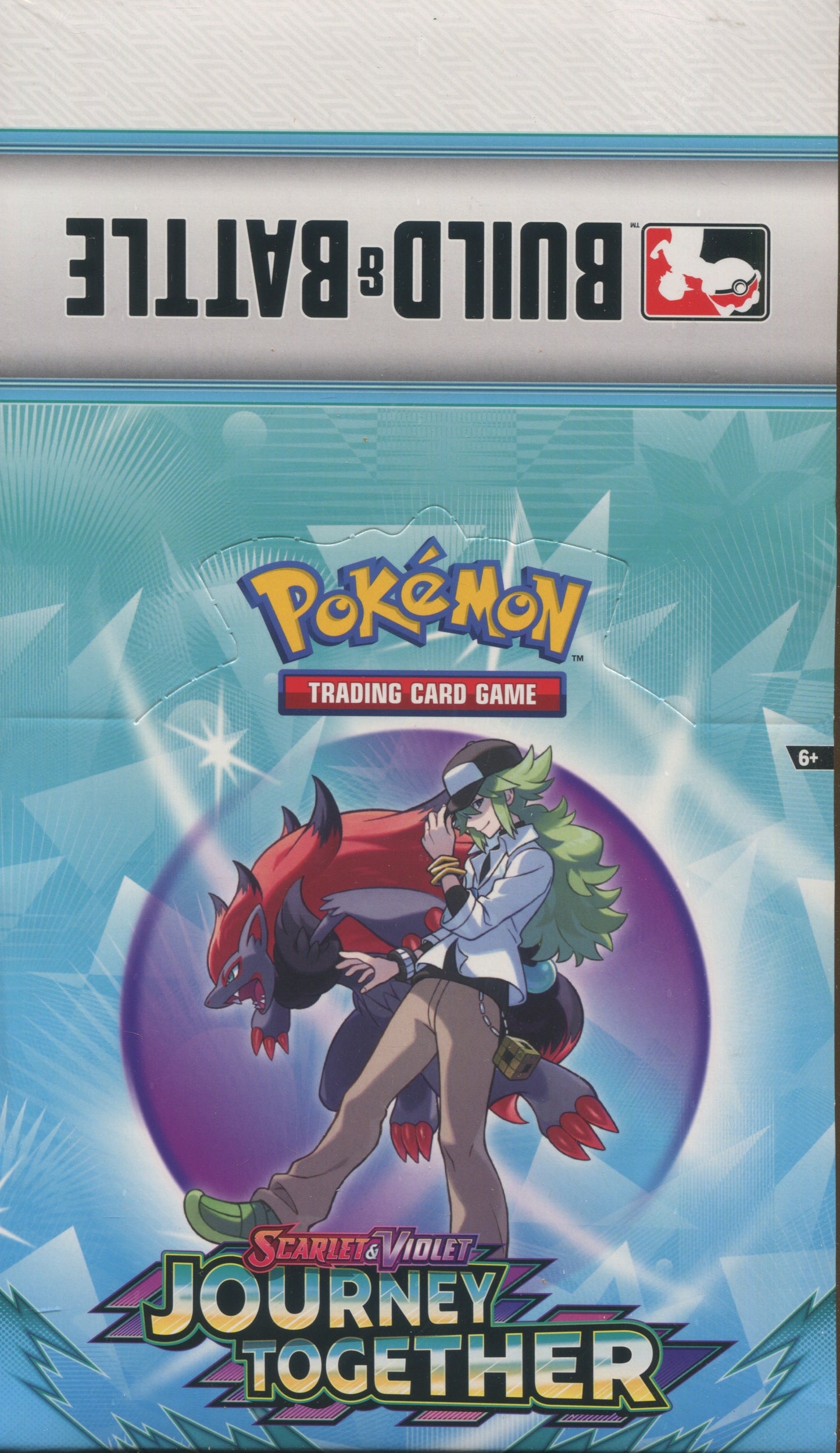 Pokemon Scarlet & Violet Journey Together, Build & Battle Deck Box Display