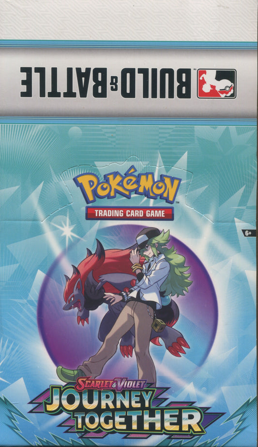 Pokemon Scarlet & Violet Journey Together, Build & Battle Deck Box Display