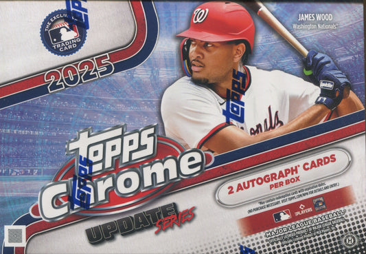 2025 Topps Chrome Update Series  Baseball Delight, Box