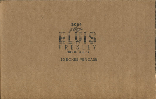 2024 Leaf Elvis Presley Icons Collection Hobby, 10 Box Case