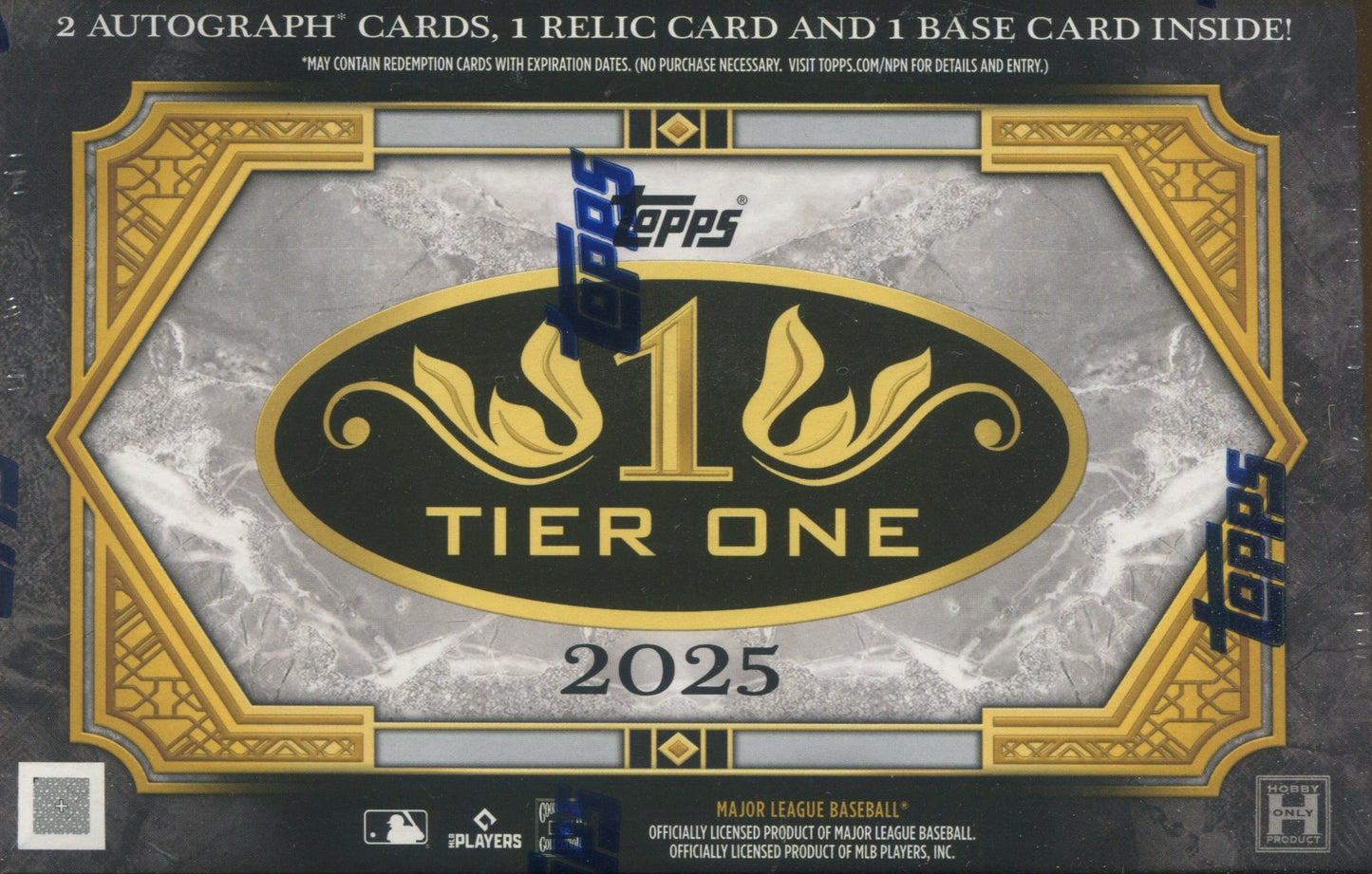 2025 Topps Tier One Baseball Hobby, Box