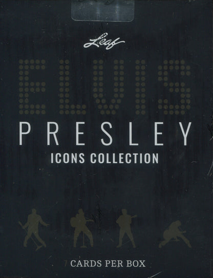 2024 Leaf Elvis Presley Icons Collection Hobby, 10 Box Case