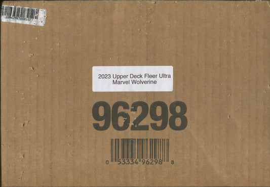*LAST CASE* 2024 Upper Deck Marvel Fleer Ultra Wolverine, 12 Hobby Box Master Case