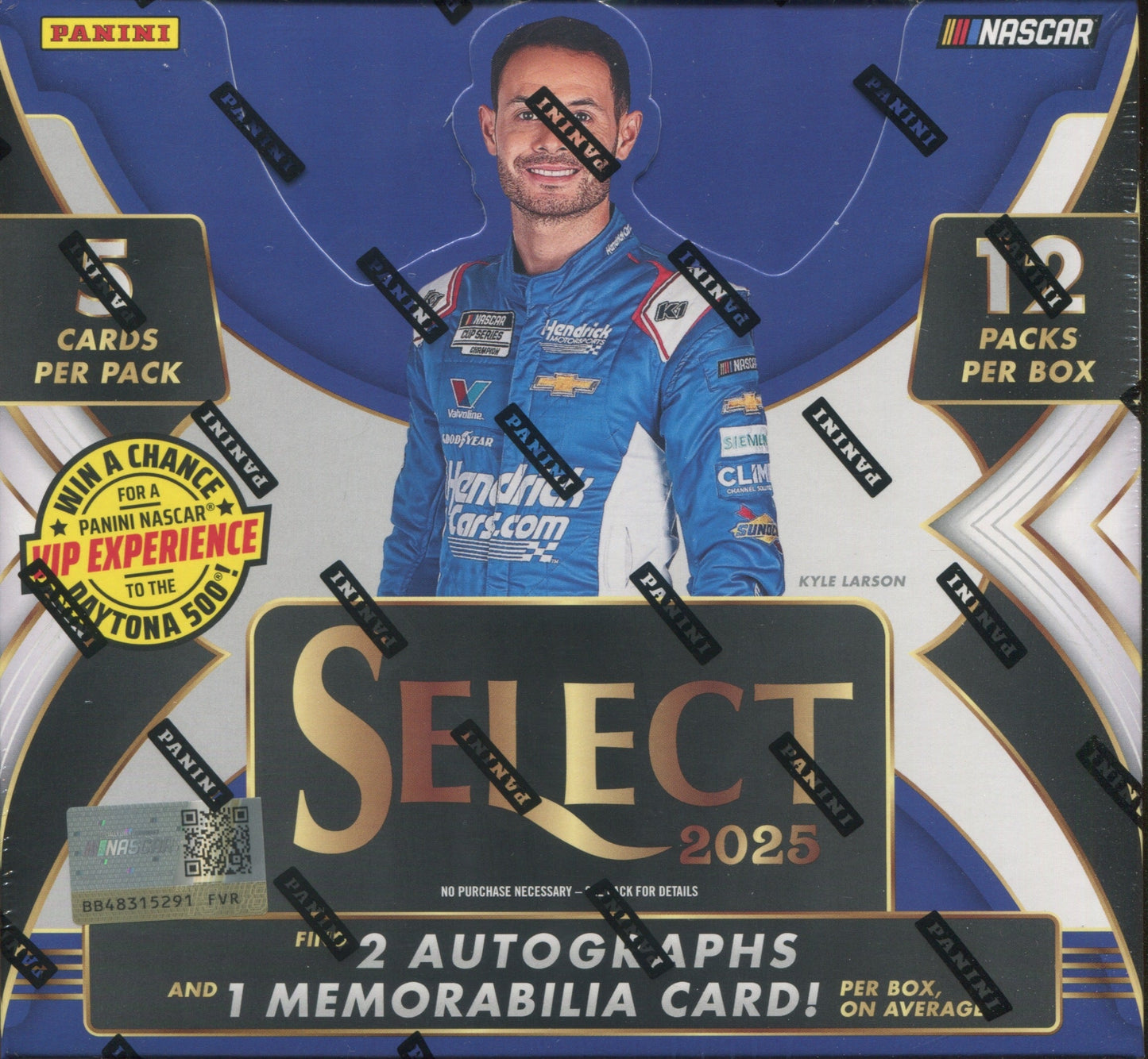 2025 Panini Select Racing Hobby, 12 Box Case