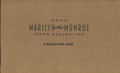 2024 Leaf Marilyn Monroe Icons Collection Hobby, 4 Box Case