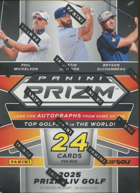 2025 Panini Prizm LIV Golf Blaster, Box