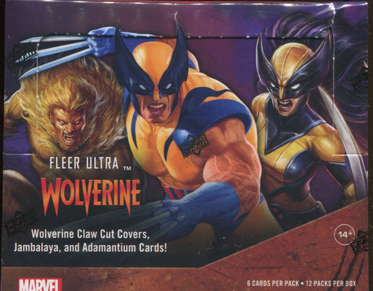 2024 Upper Deck Marvel Fleer Ultra Wolverine, Hobby Box