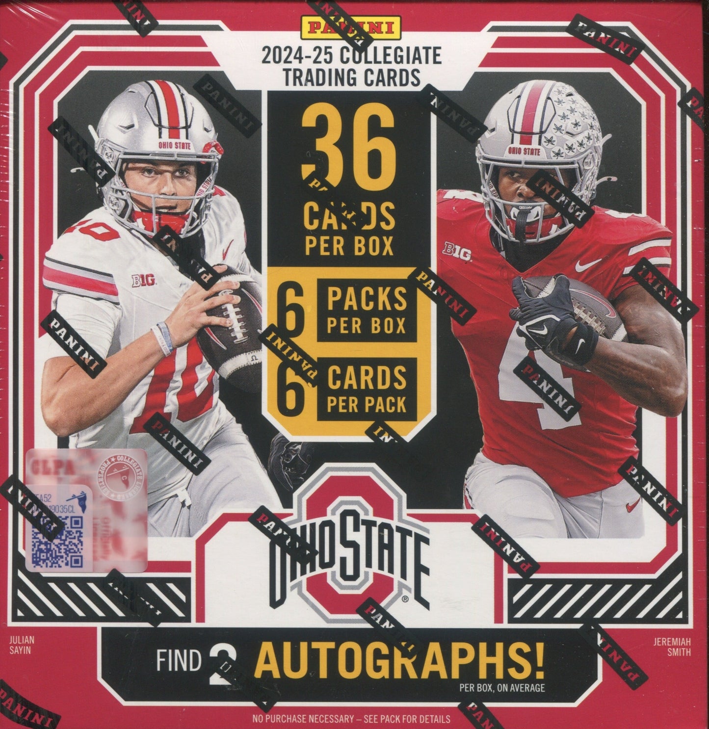 2025 Panini Ohio State University Collegiate Hobby, Box