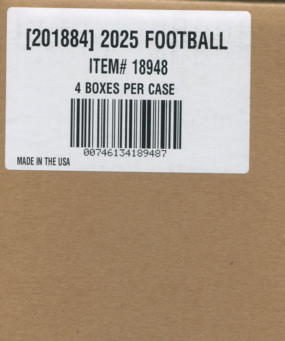 2025 Panini National Treasures Football Hobby, 4 Box Case