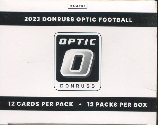2023 Panini Donruss Optic Football, Jumbo Value Fat Pack Box