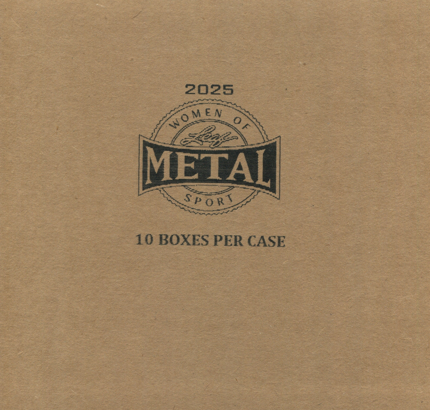 2025 Leaf Metal Women of Sport Hobby, 10 Box Case