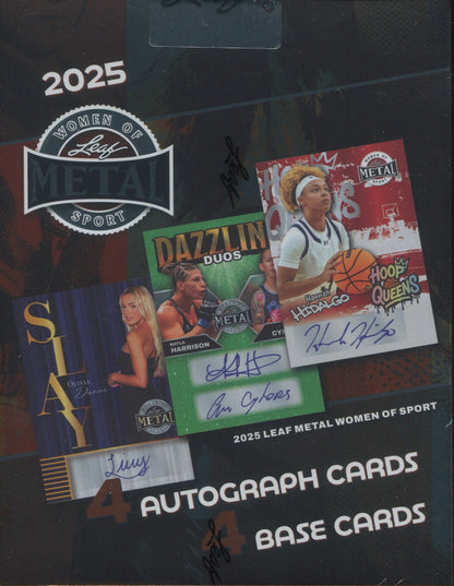 2025 Leaf Metal Women of Sport Hobby, 10 Box Case