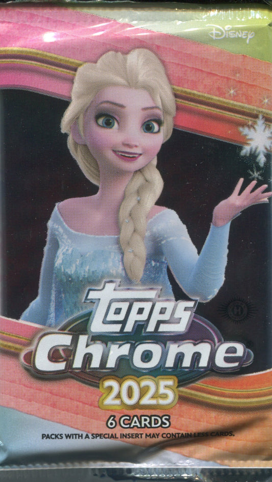 2025 Topps Chrome Disney Hobby, Pack