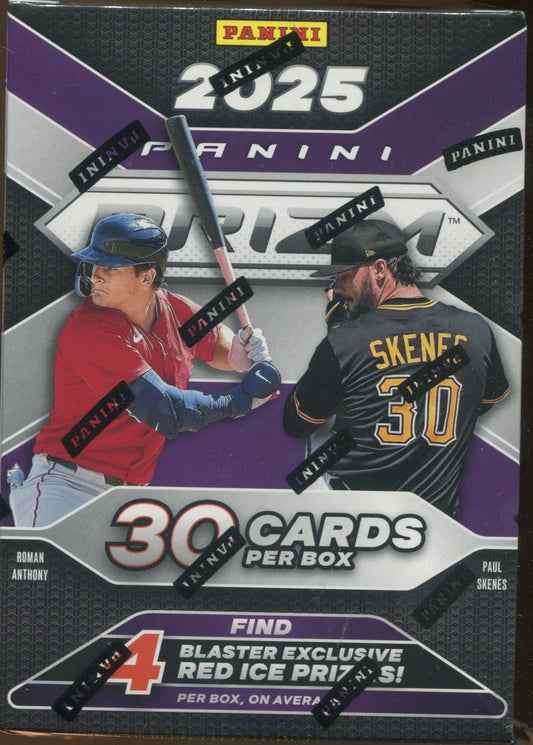 2025 Panini Prizm Baseball Hobby Blaster, Box (Red Ice)