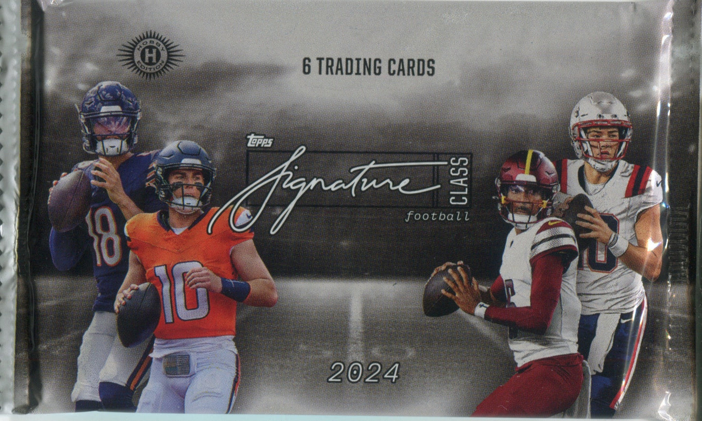 2024 Topps Signature Class Football Hobby, Pack