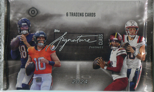 2024 Topps Signature Class Football Hobby, Pack