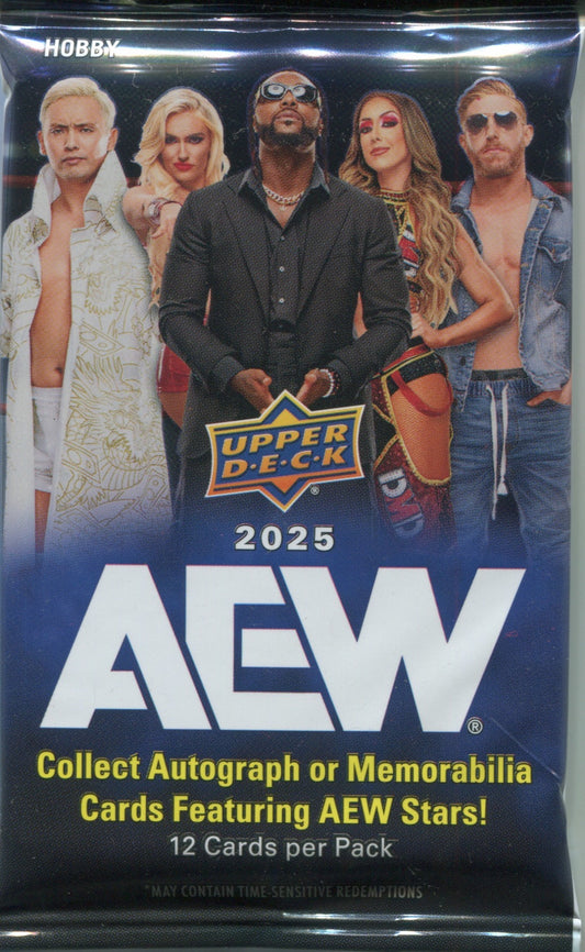 2025 Upper Deck AEW Wrestling Hobby, Pack