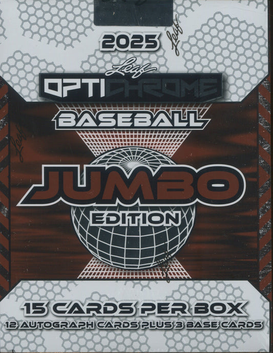 2025 Leaf Optichrome Baseball Jumbo, Box